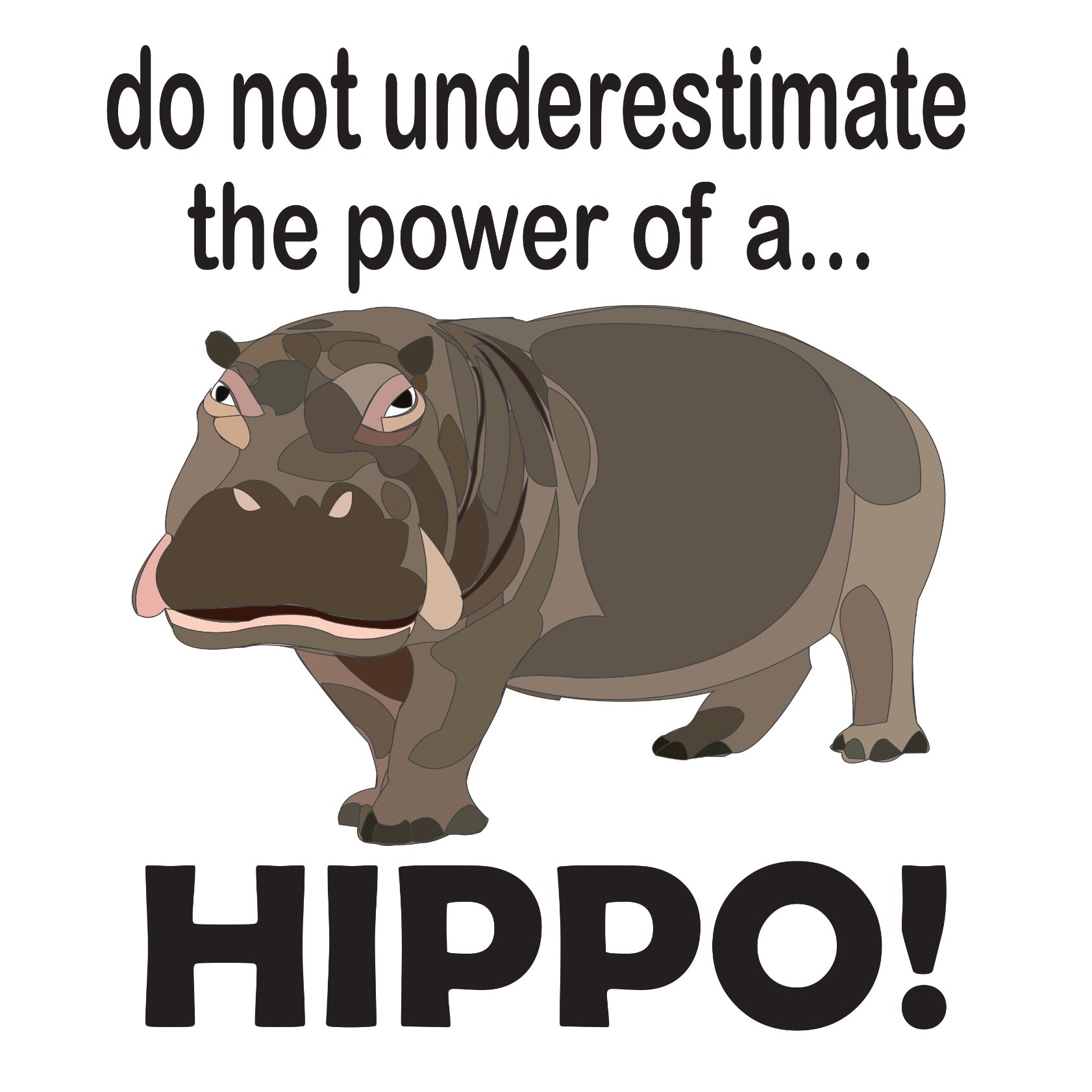Hippopotamus Animal Funny Hippo