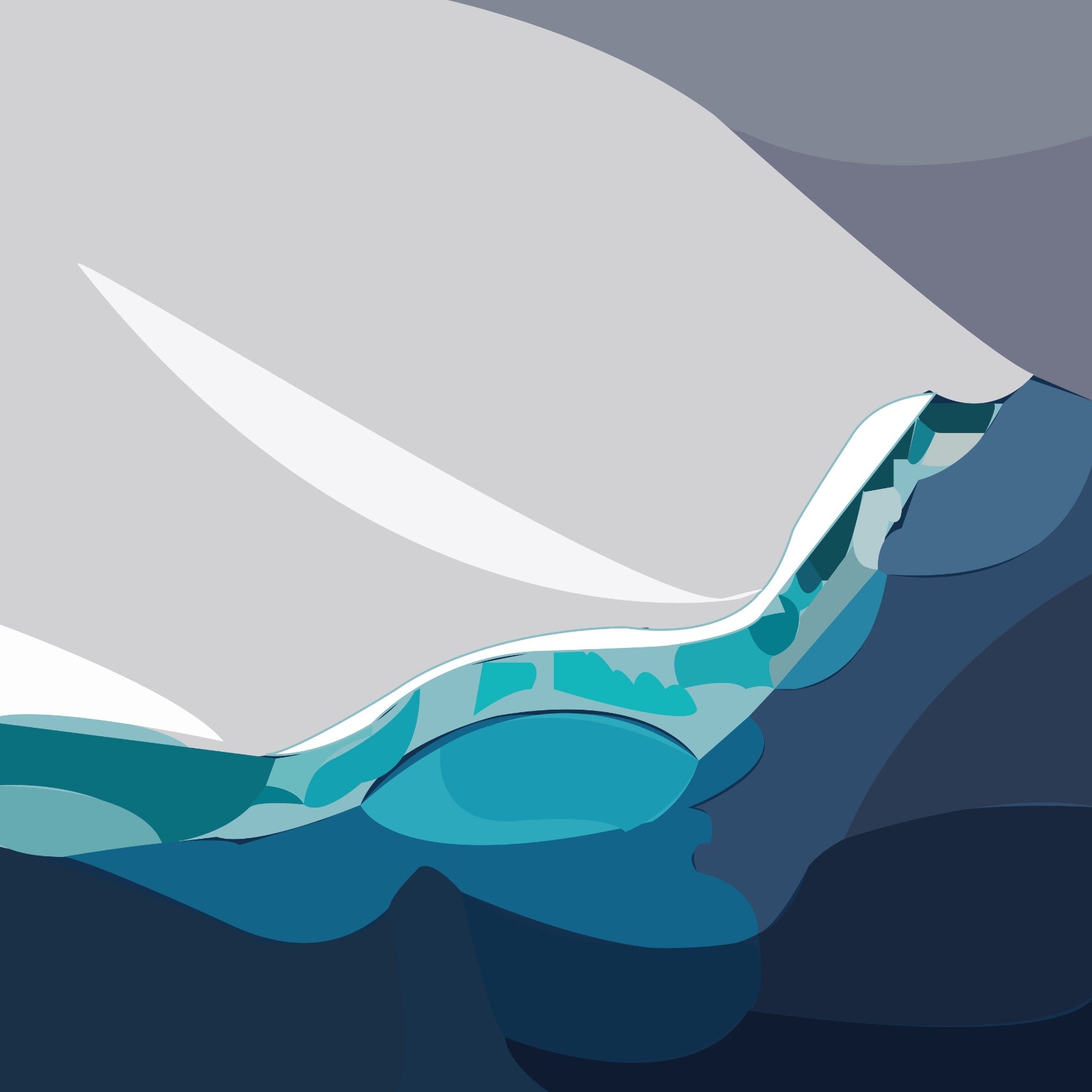 Iceberg Ocean Landscape 