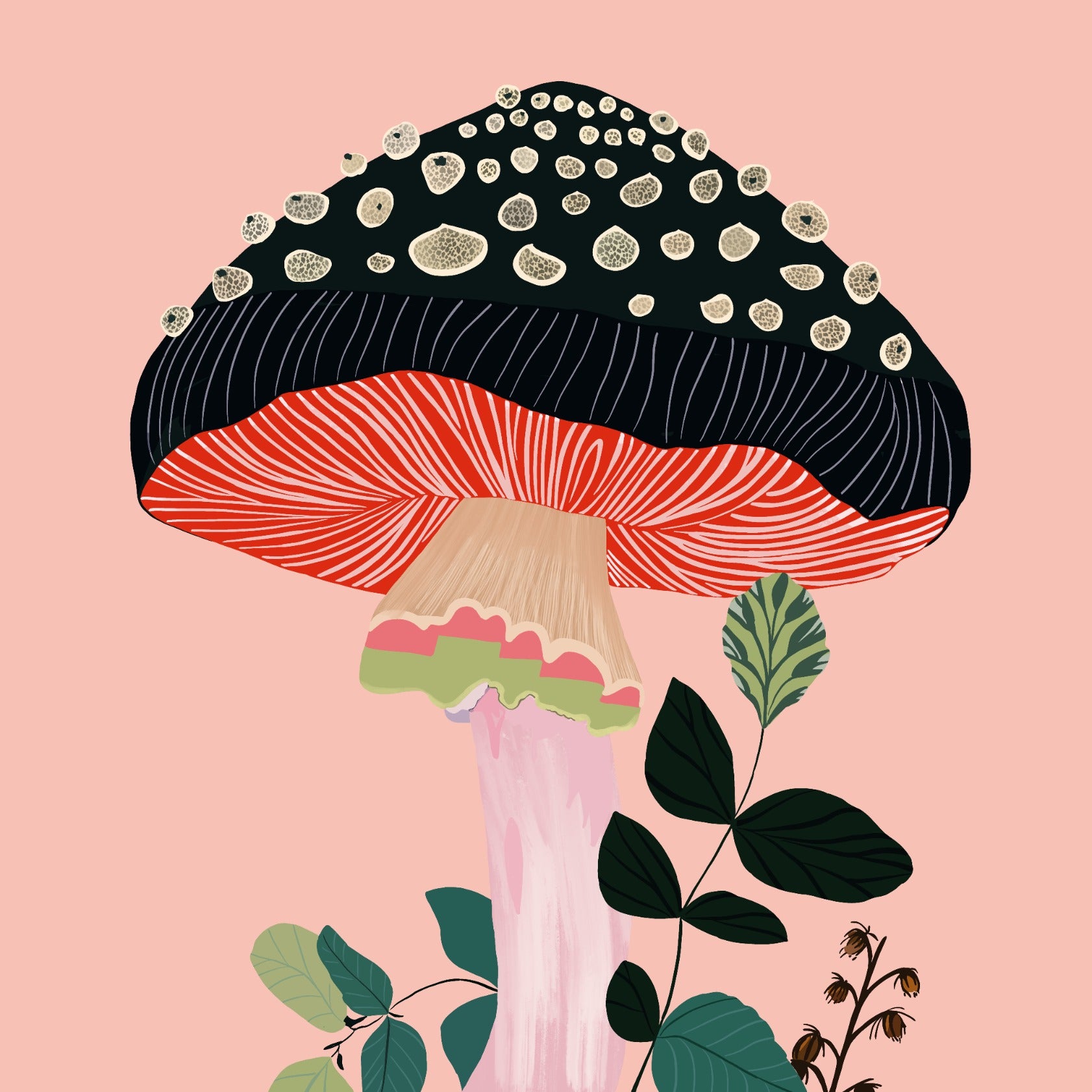 Garden Mushroom
