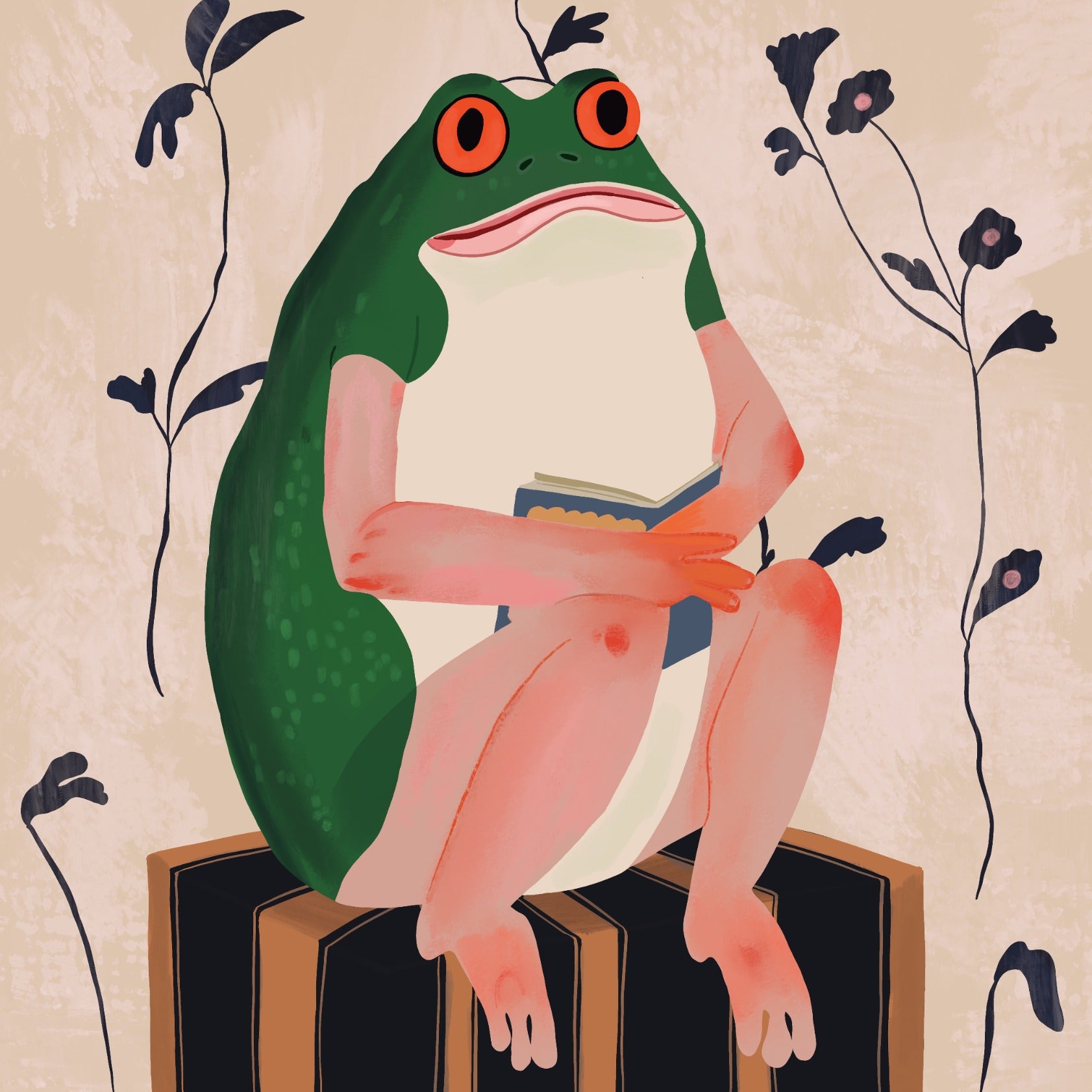 The Bookish Frog