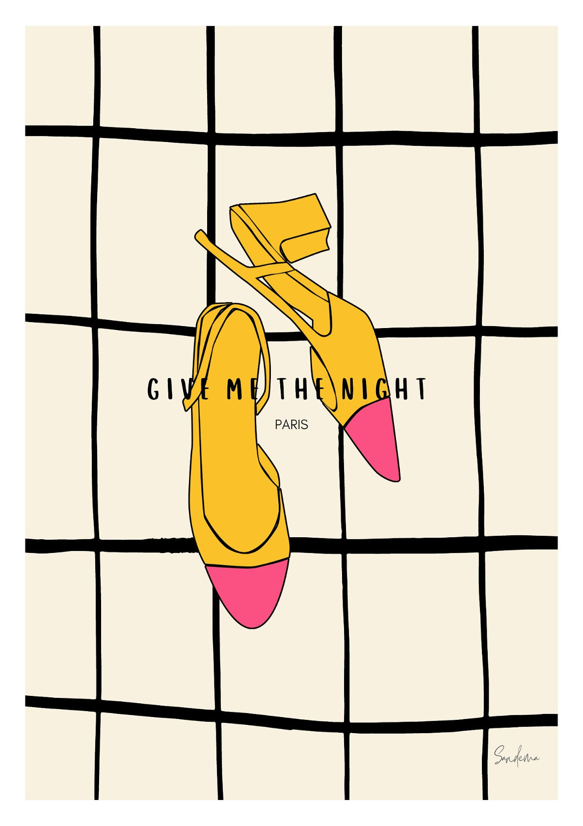 Vernissage, Paris (Yellow)