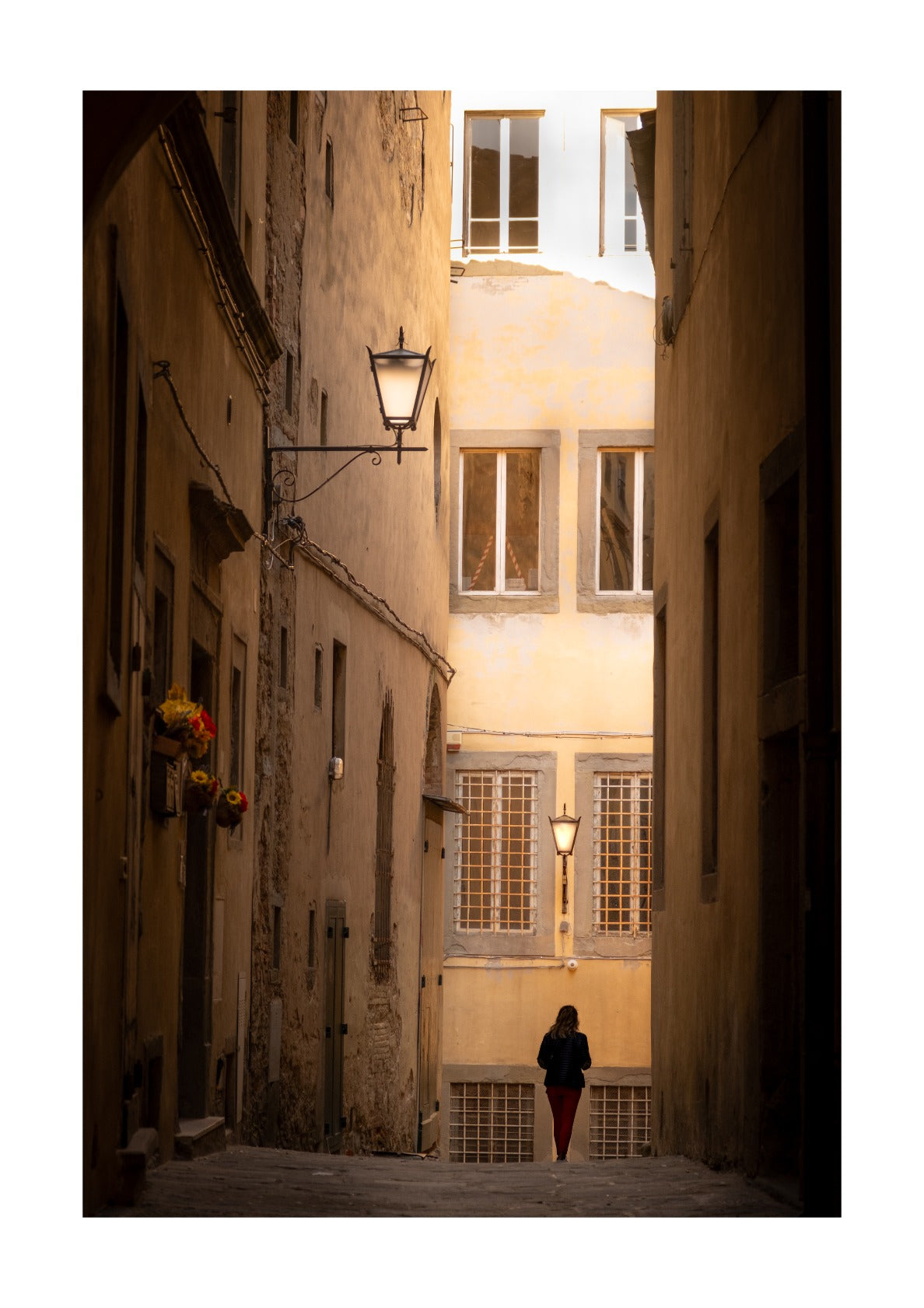 The alleys of Cortona