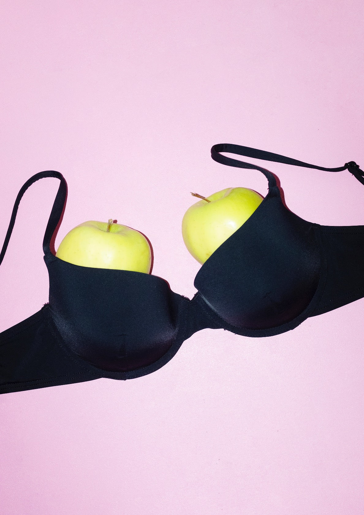 Playful contemporary apple fruit print