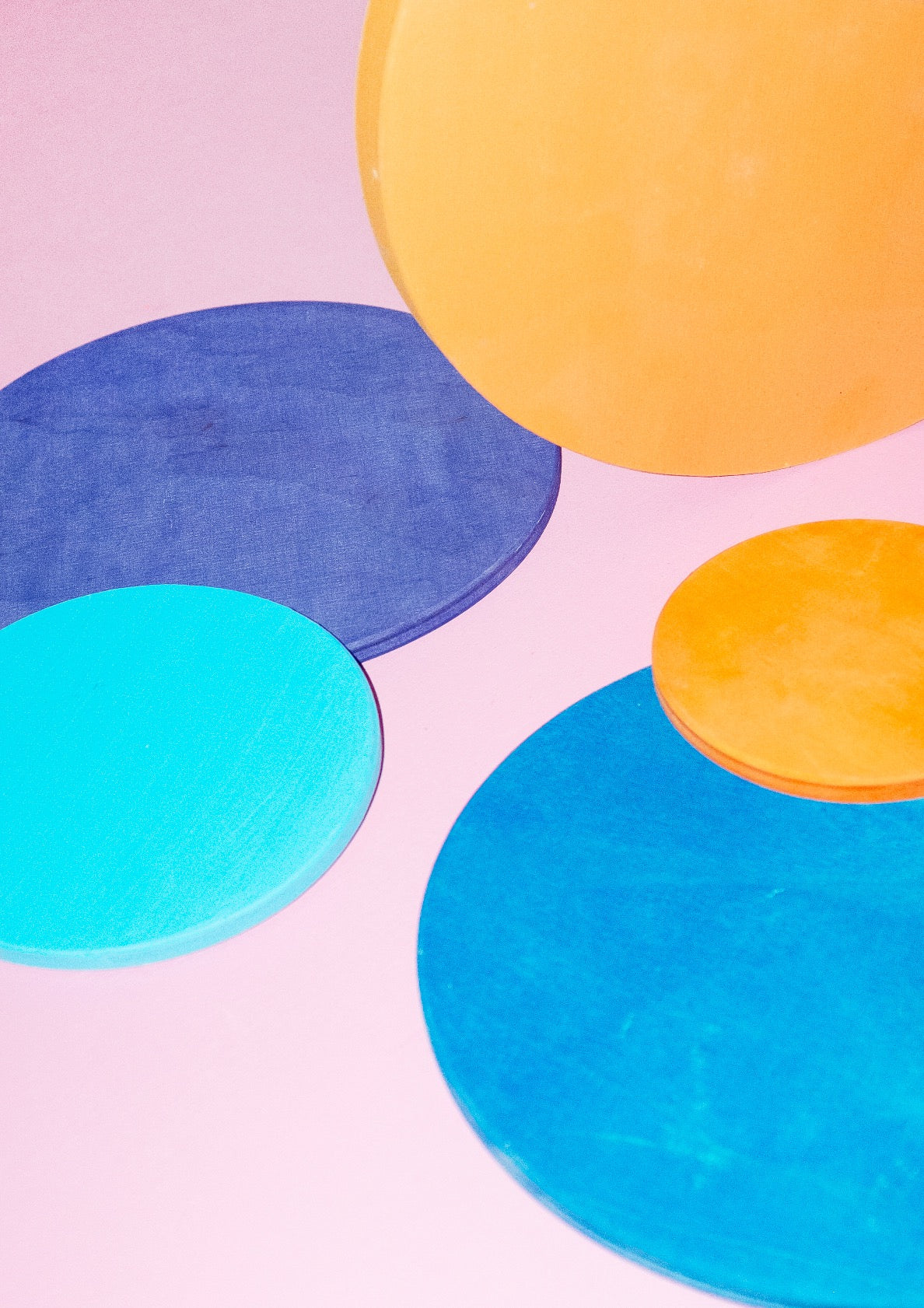 Playful contemporary geometric print