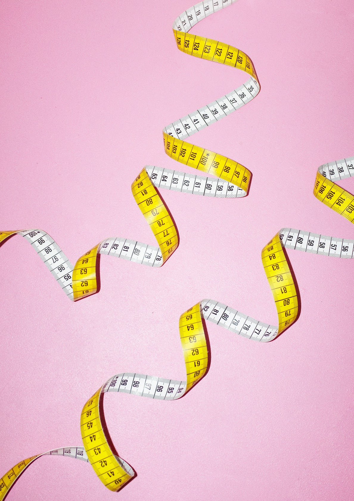 Playful contemporary measurement print