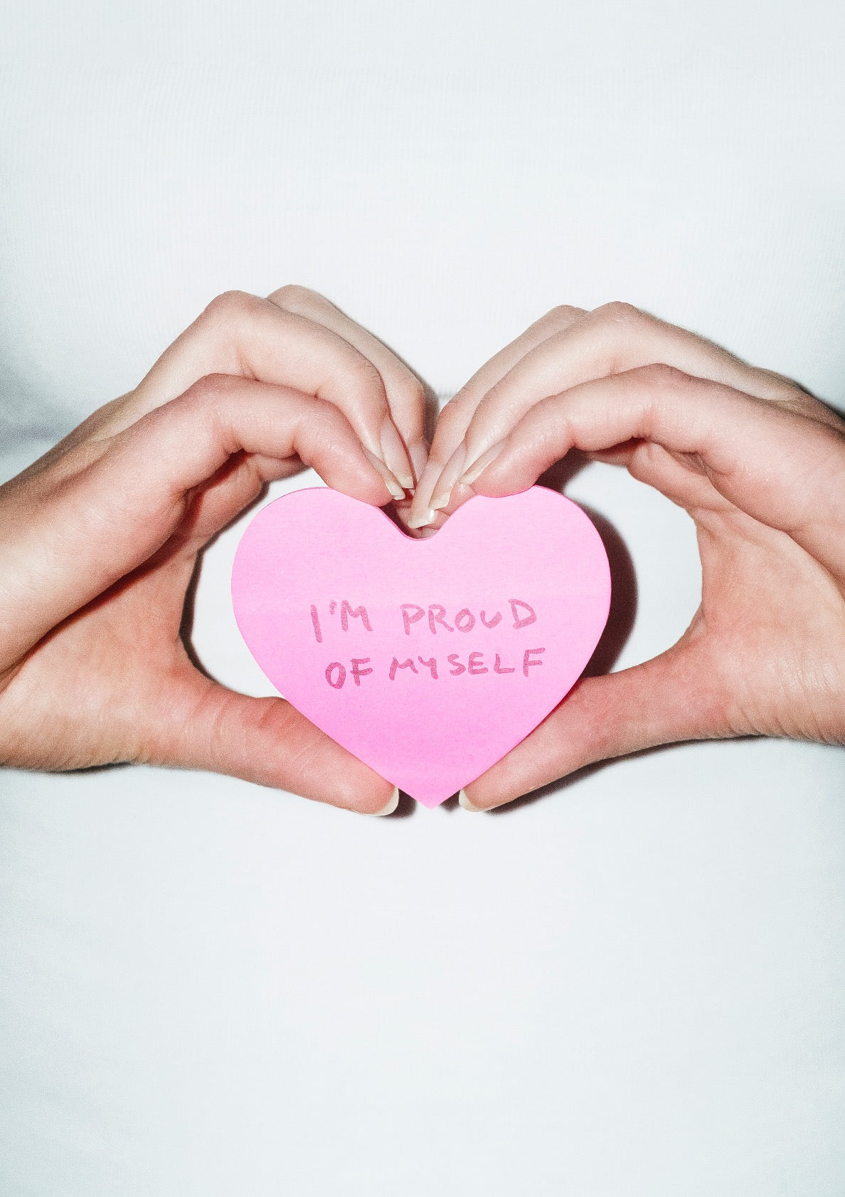 Contemporary self love I'm proud of myself print