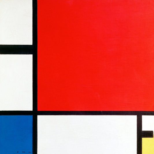 Composition with Red, Blue, and Yellow