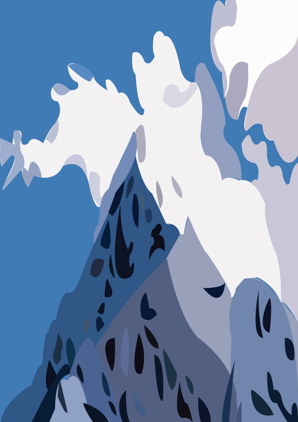 Mountains Peaks Nature Landscape