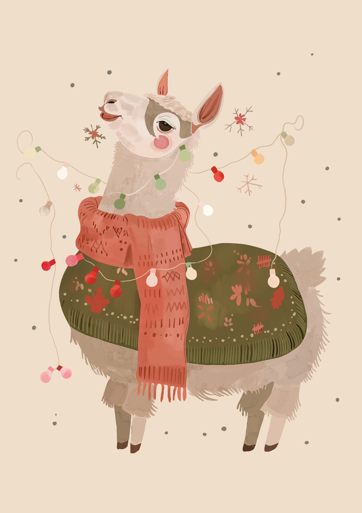 Holiday Llama Joy ll
