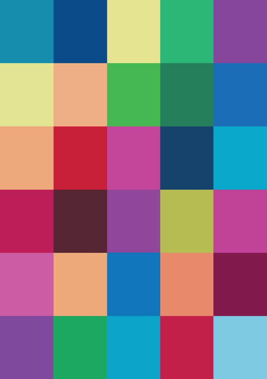 Colorful Checkerboard Pattern