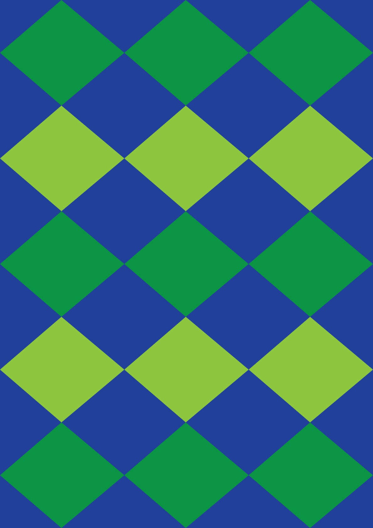 Green Lime Green Diamond Checkered Pattern