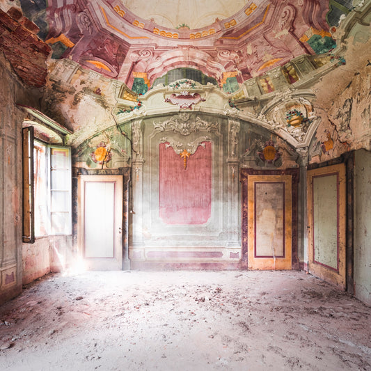 Abandoned School with Fresco