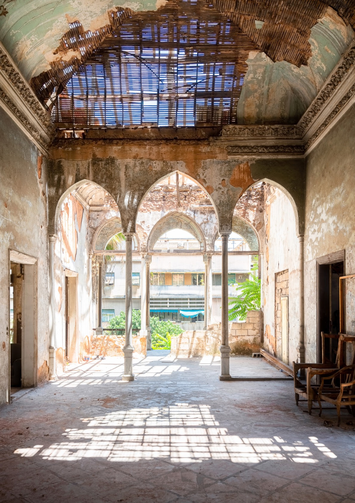 Abandoned Palace in Great Decay