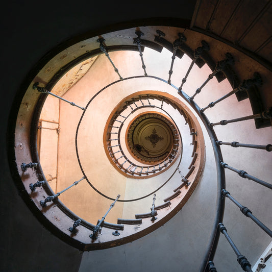 Abandoned Spiral Staircase
