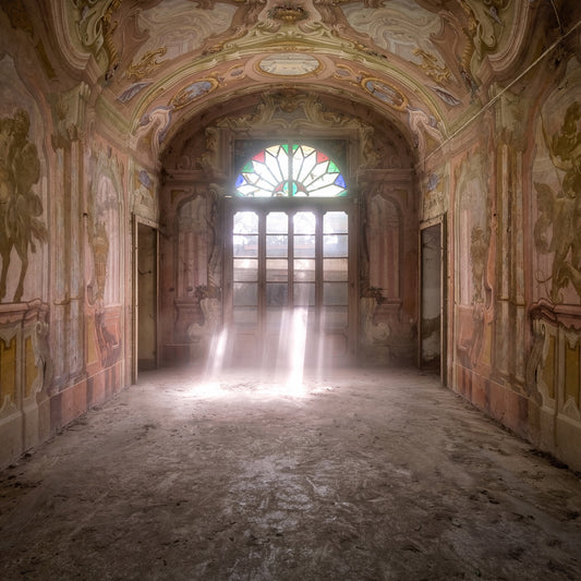 Beautiful Fresco in an Abandoned House
