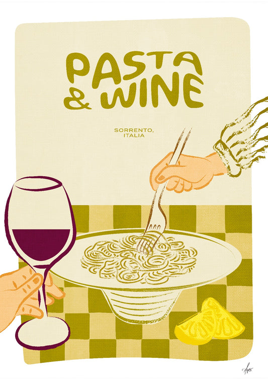 Pasta and Wine