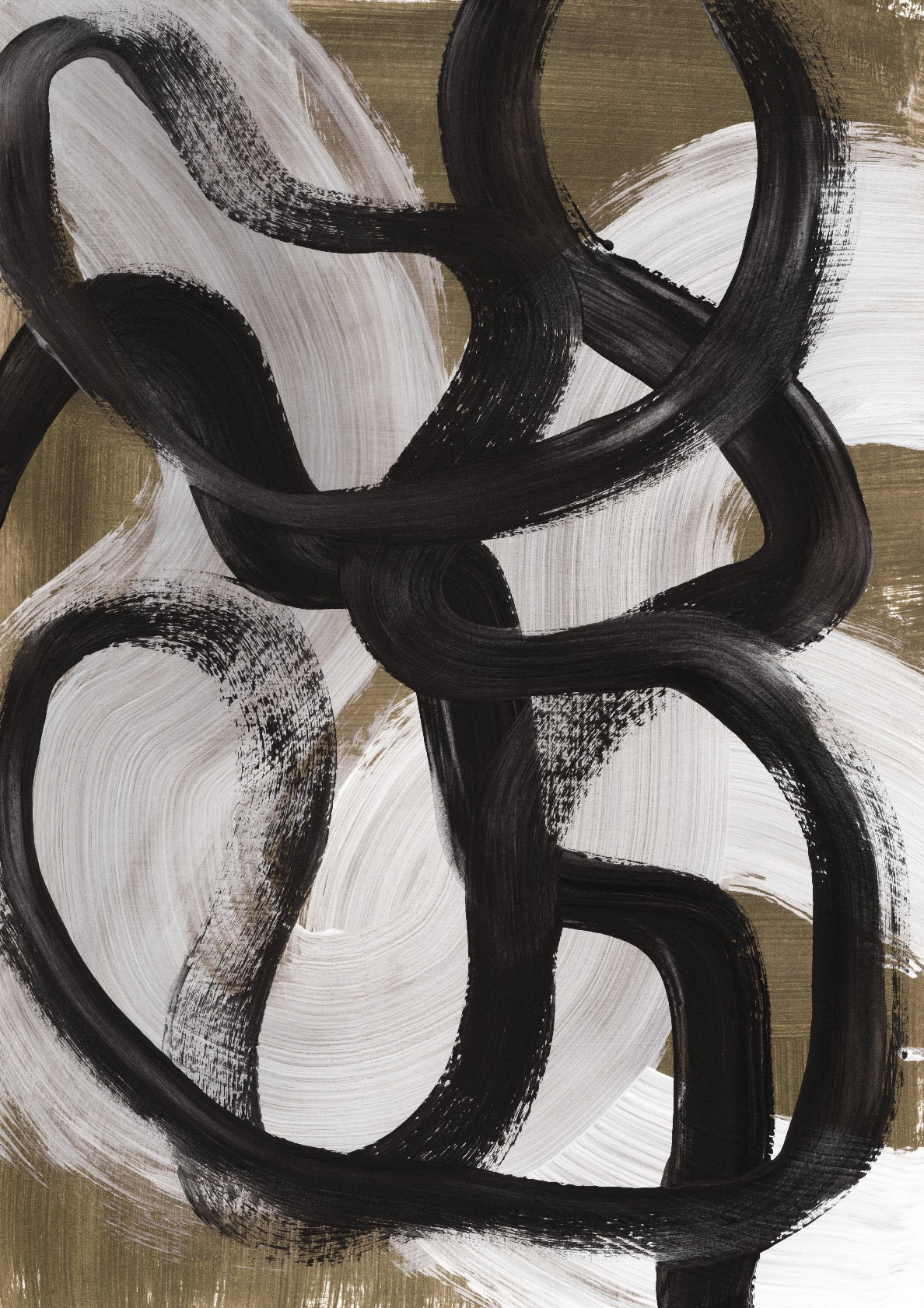 Abstract Brush Strokes 127X