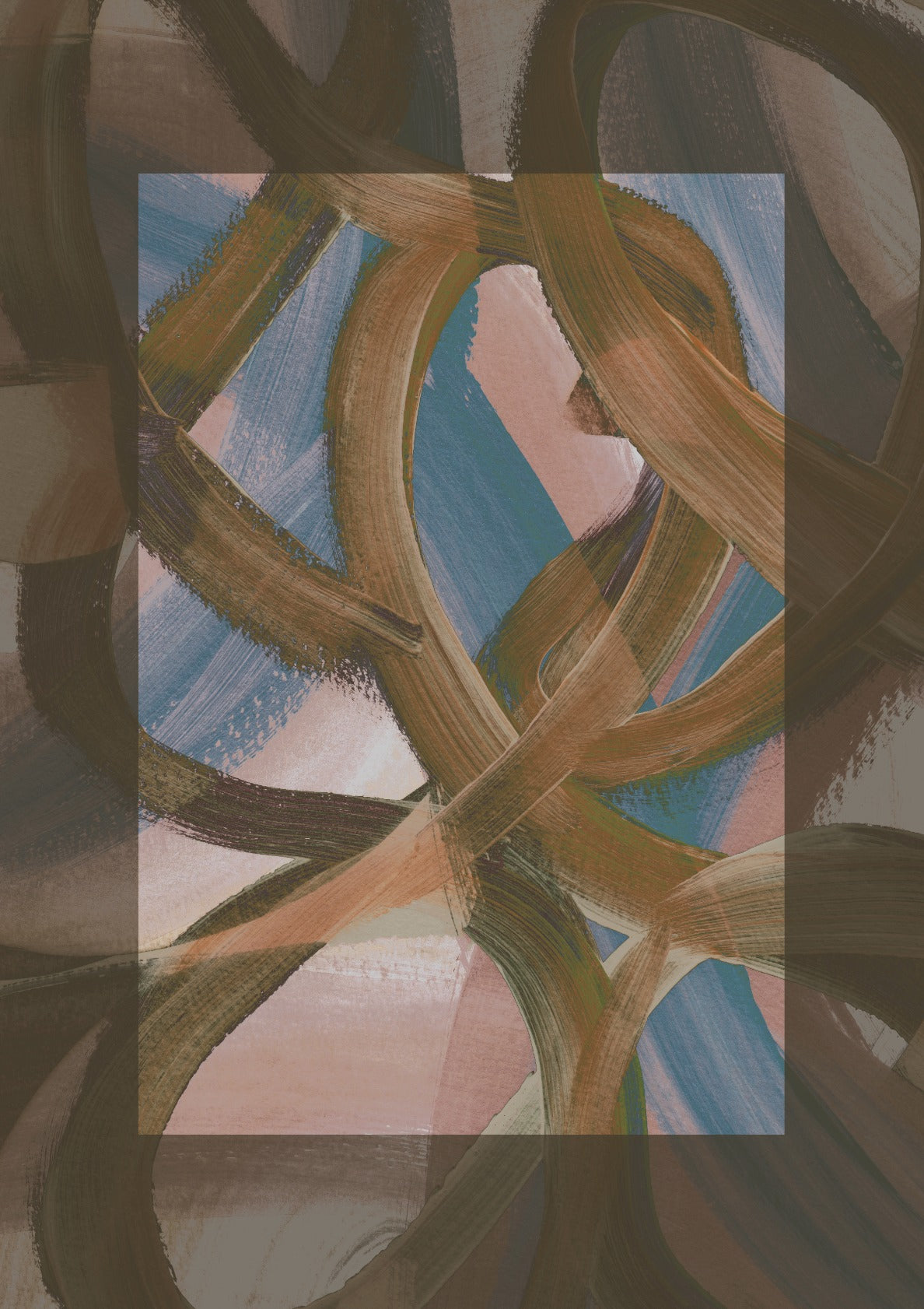 Abstract Brush Strokes 171Y