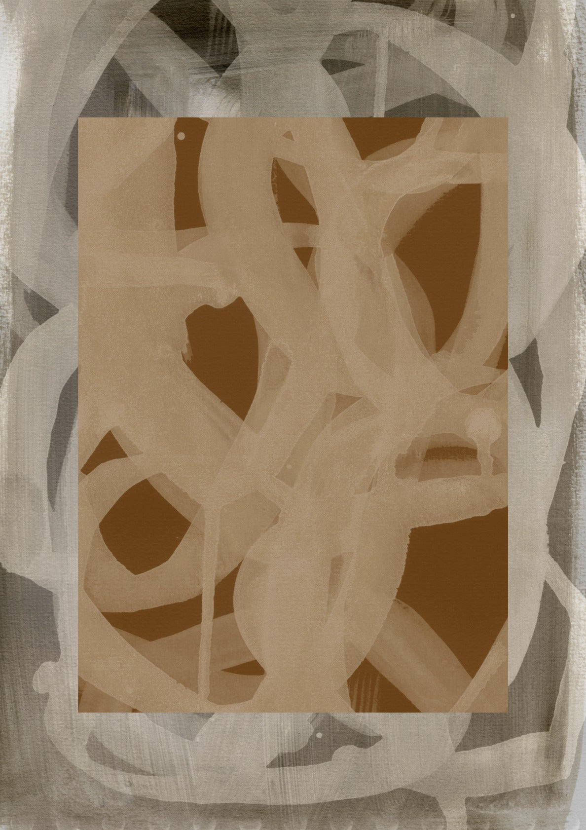 Abstract Brush Strokes 173X