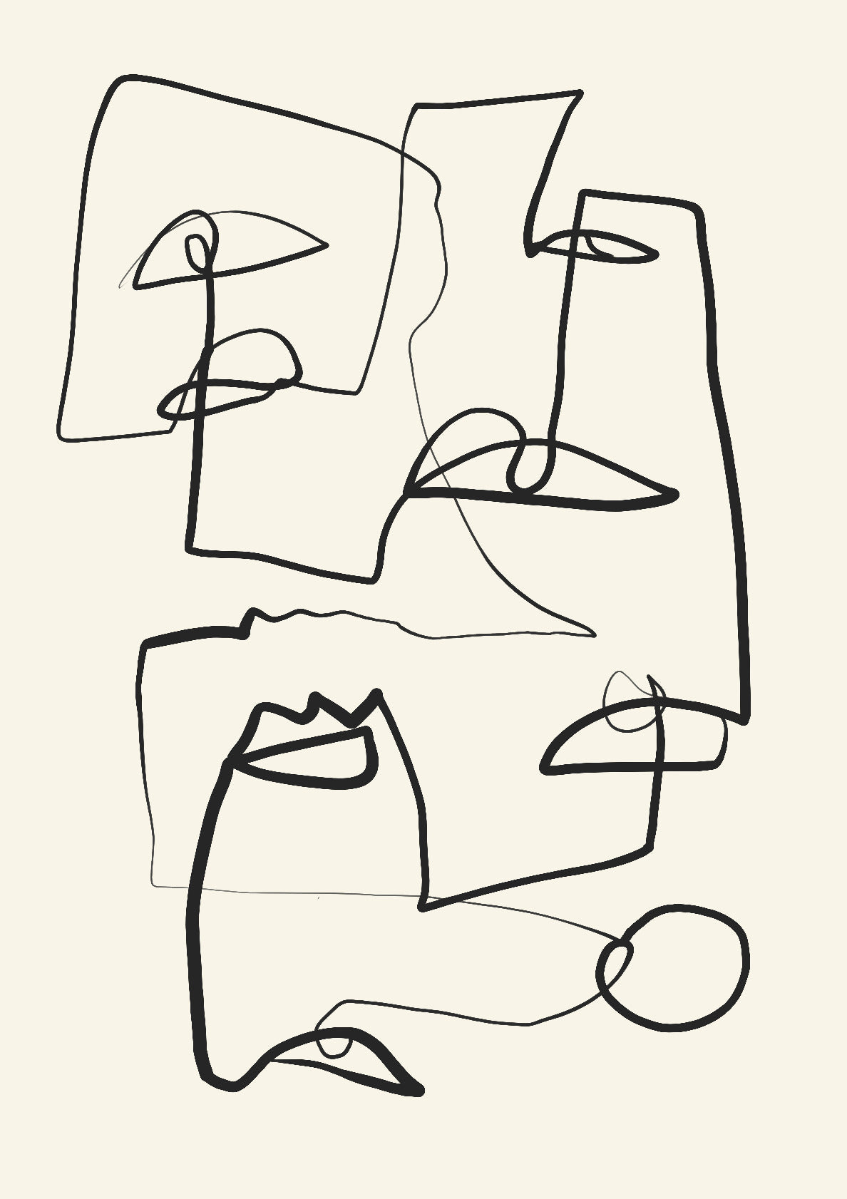 Abstract line art 12