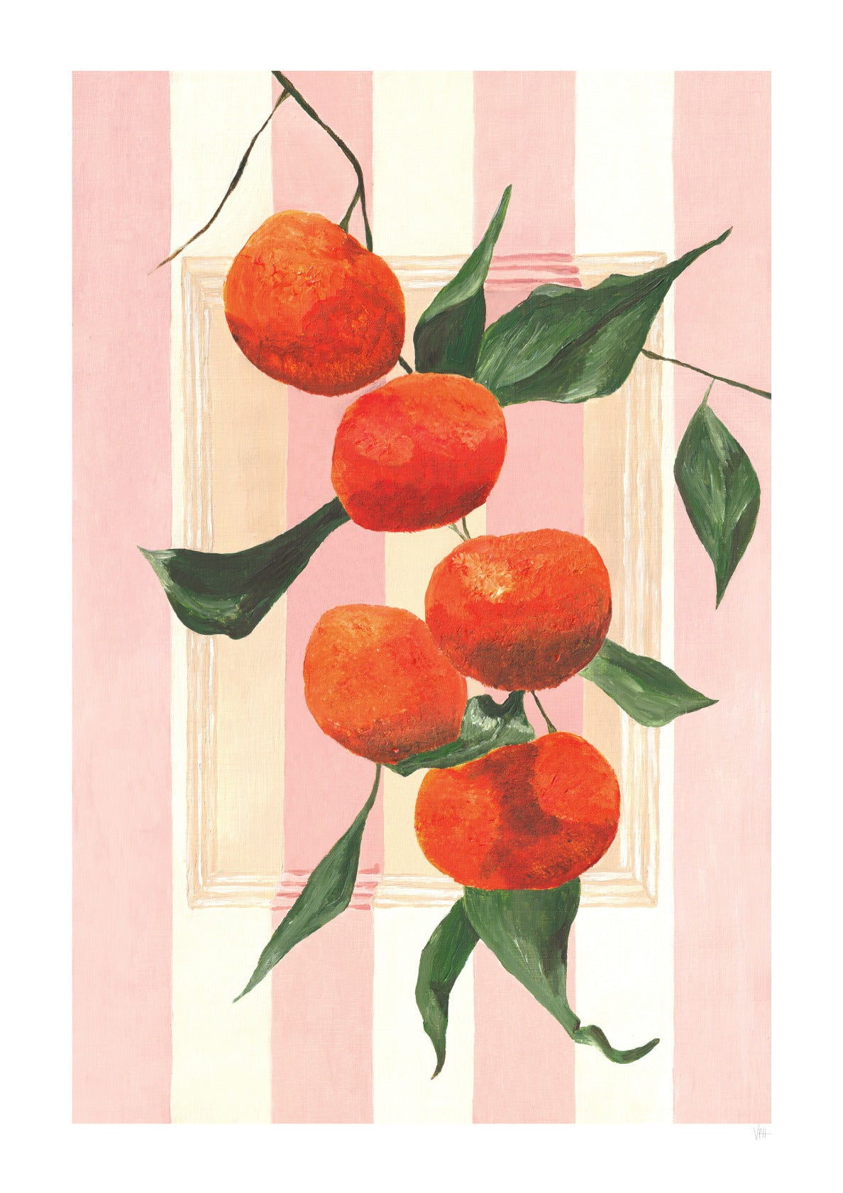 Vintage Clementines Kitchen Print