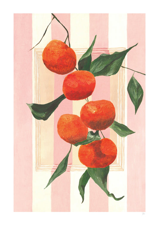 Vintage Clementines Kitchen Print