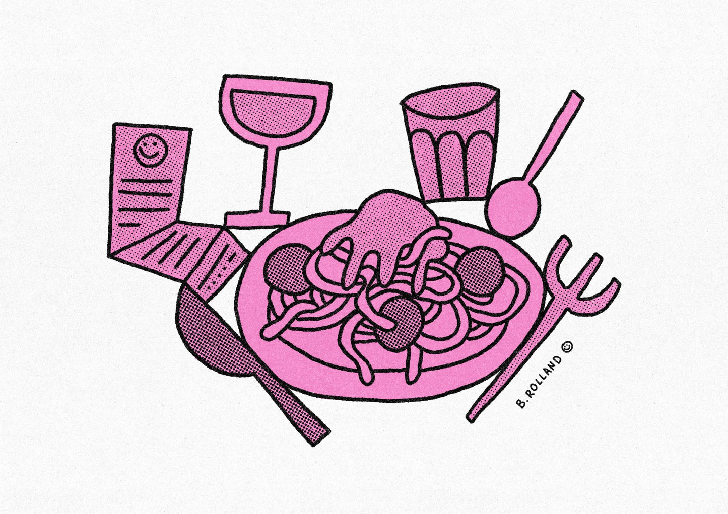 Pink - Bolognese pasta