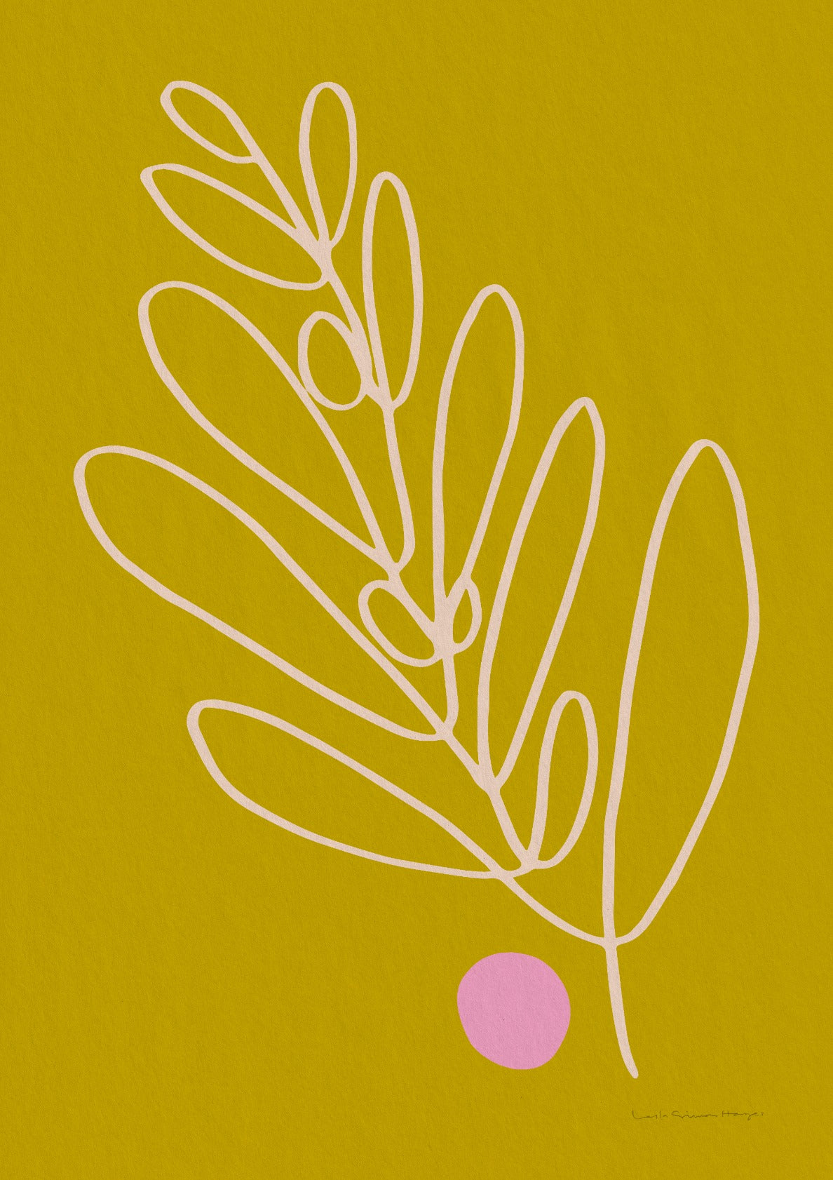 Olive Branch, bright green