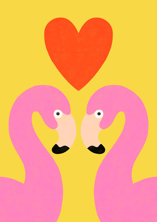 Flamingo Love