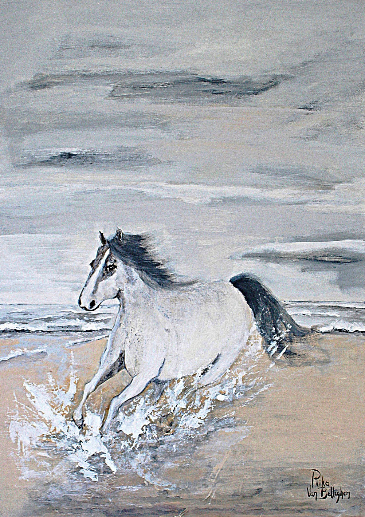 Galloping horse