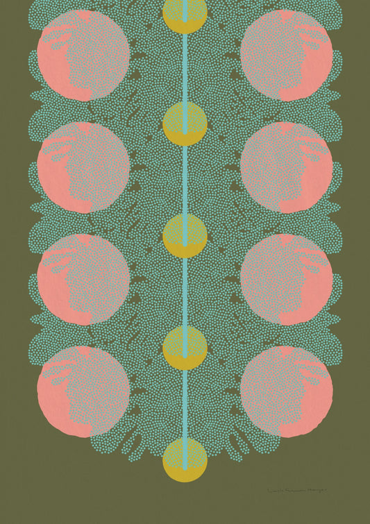 Cascade, olive green