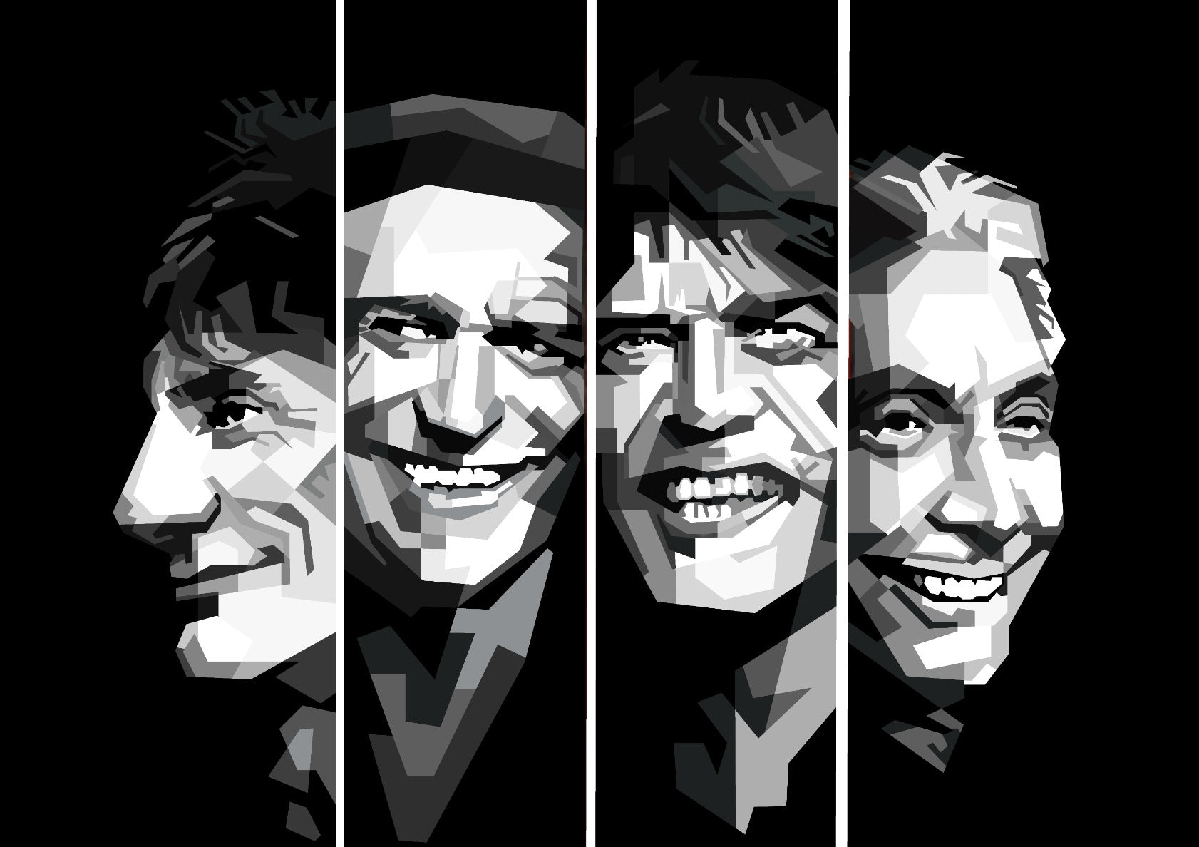 The Rolling Stones Black Portrait