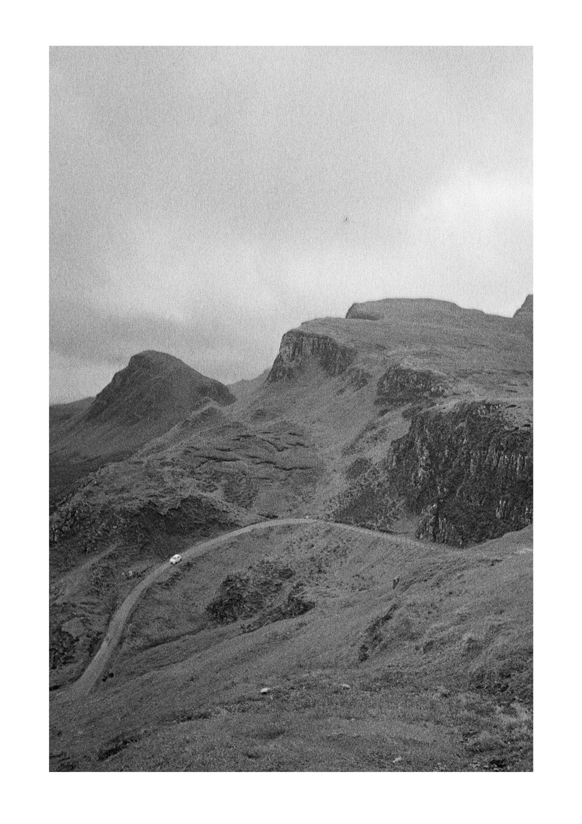 Driving back to Portree