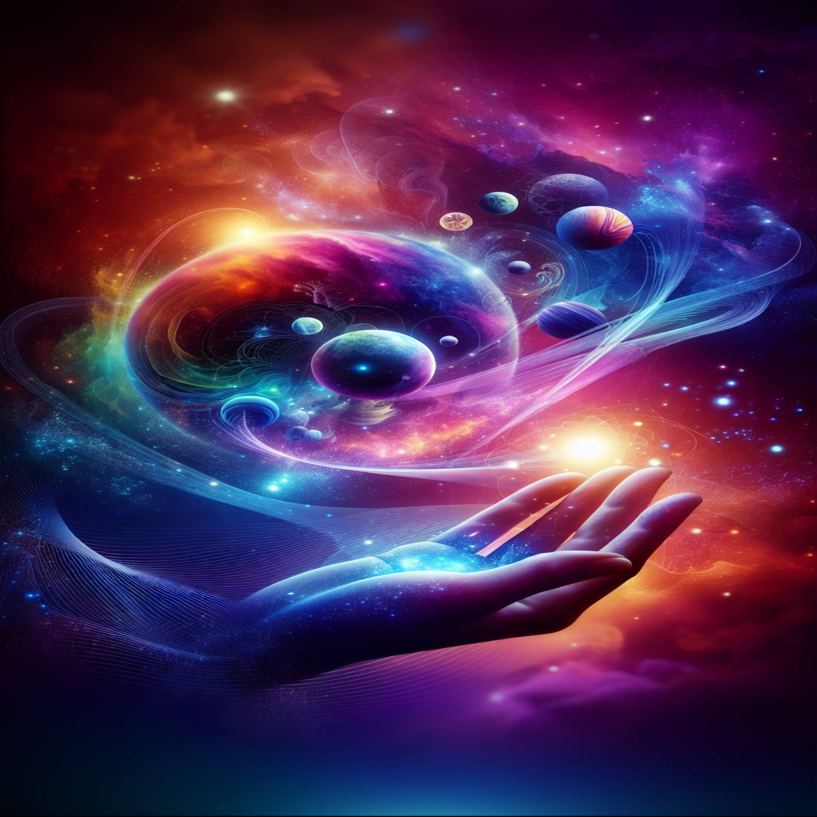 The beauty of space in the palm of your hand