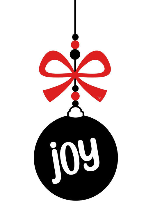 Joy nordic style Xmas ornament