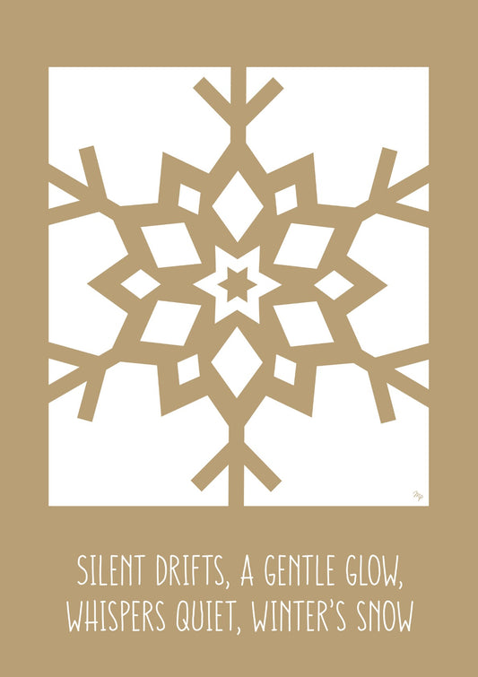 Nordic Snowflake Poem set two