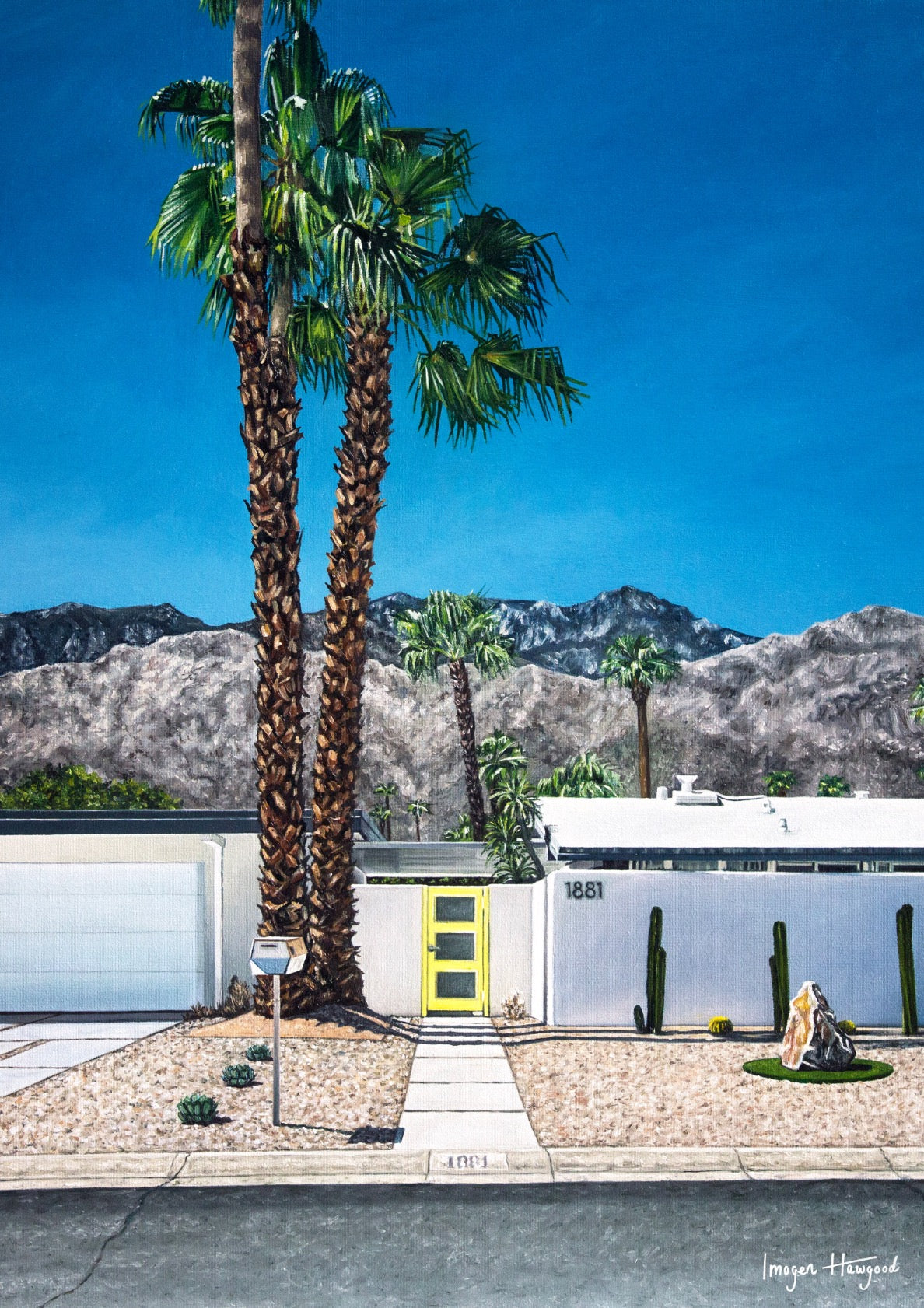 Palm Springs Yellow Door