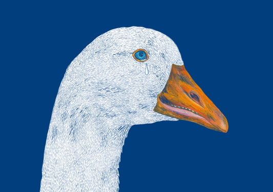 Goose Laying Egg No.1 - Teri Hatcher