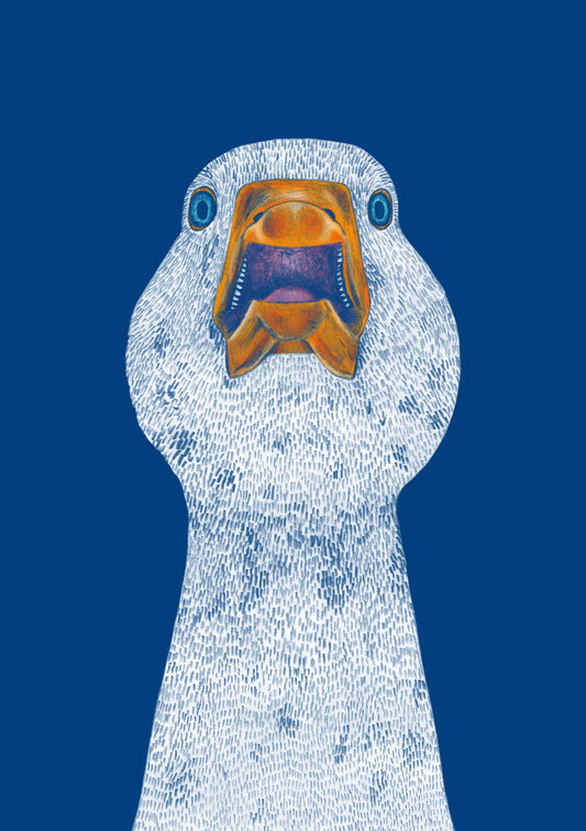 Goose Laying Egg No.2 - Geese Witherspoon