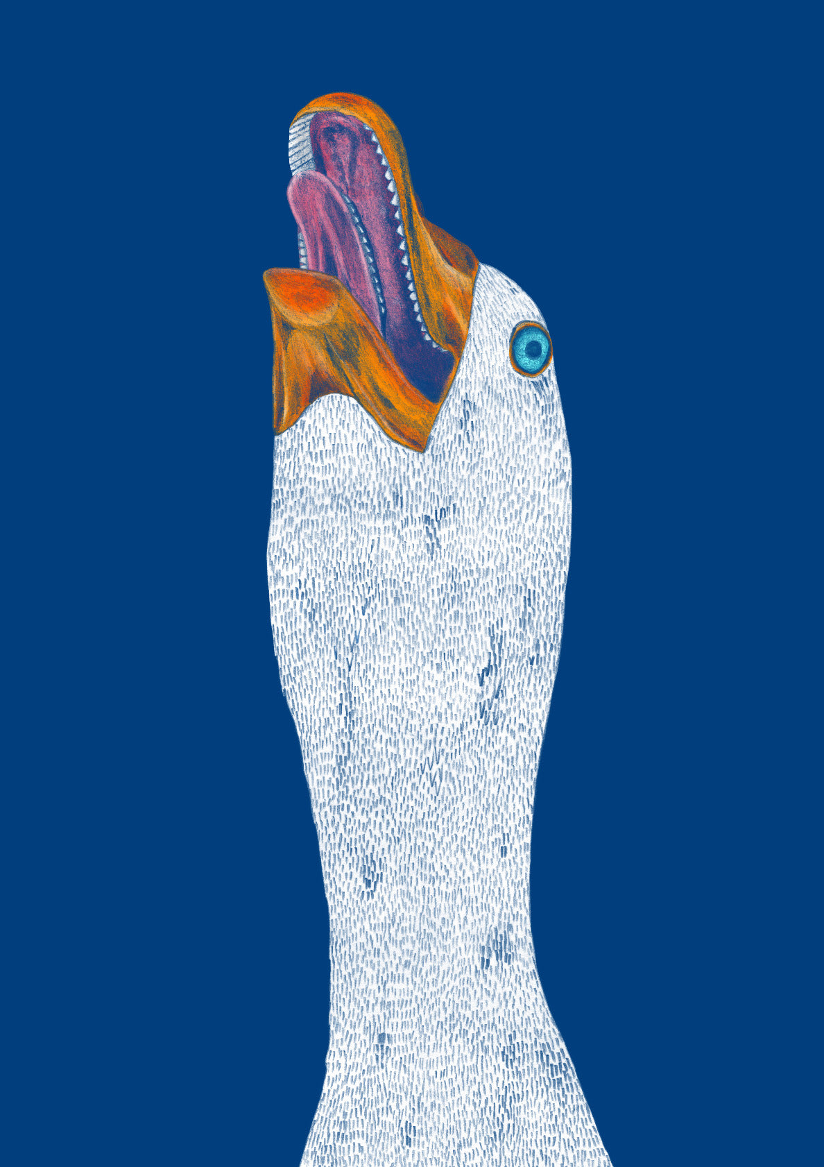 Goose Laying Egg No.5 - Scarlett Johonkson