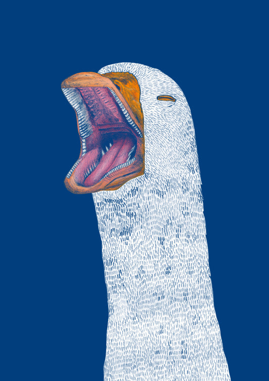 Goose Laying Egg No.6 - Geesa Kudrow