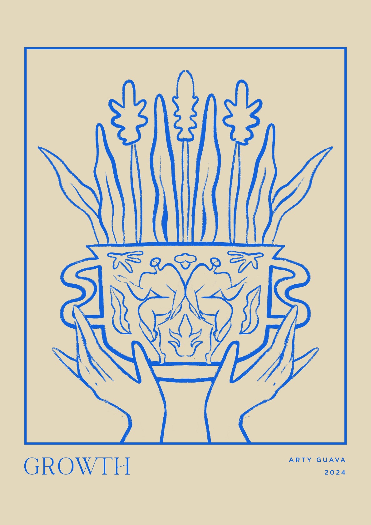 Vessel Collection : Growth Line Art