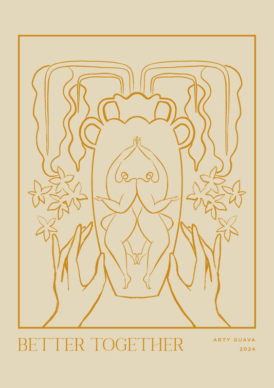 Vessel Collection : Better Together Line Art