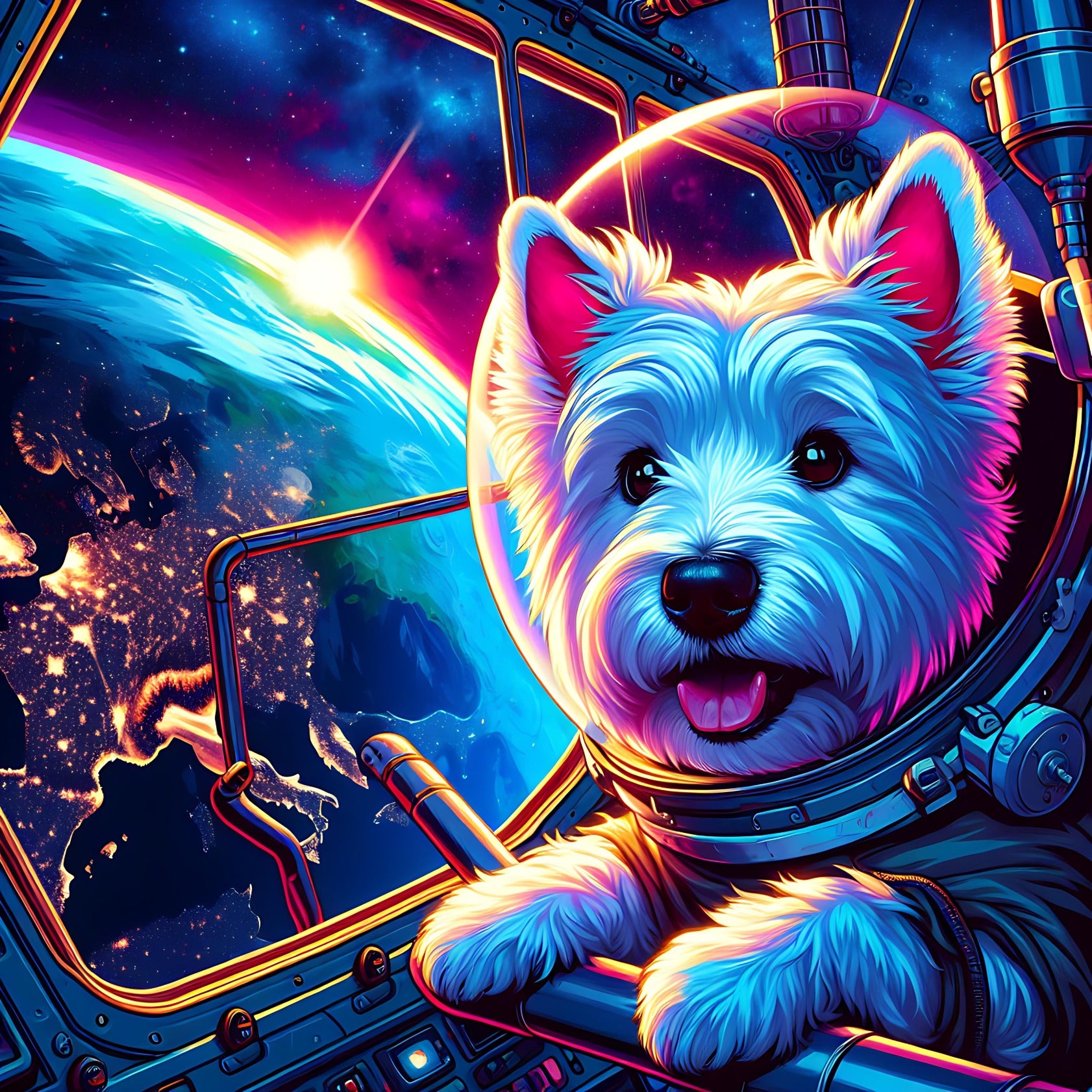 Westie In Space