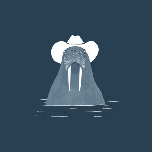 Eustace The Cowboy Walrus