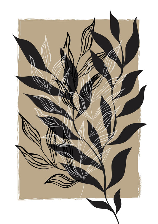 Nordic beige seaweed