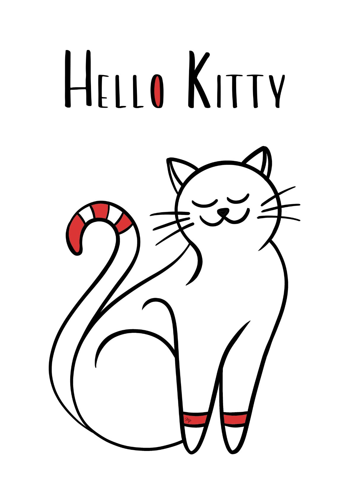 Hello Kitty cute cat