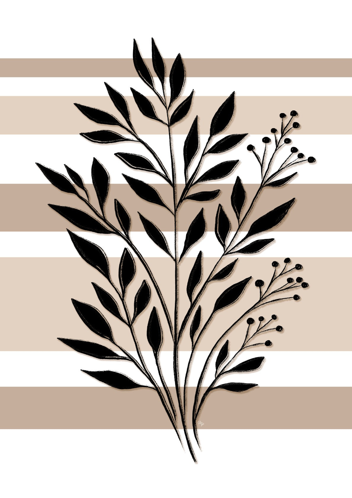 Elegant nordic grass