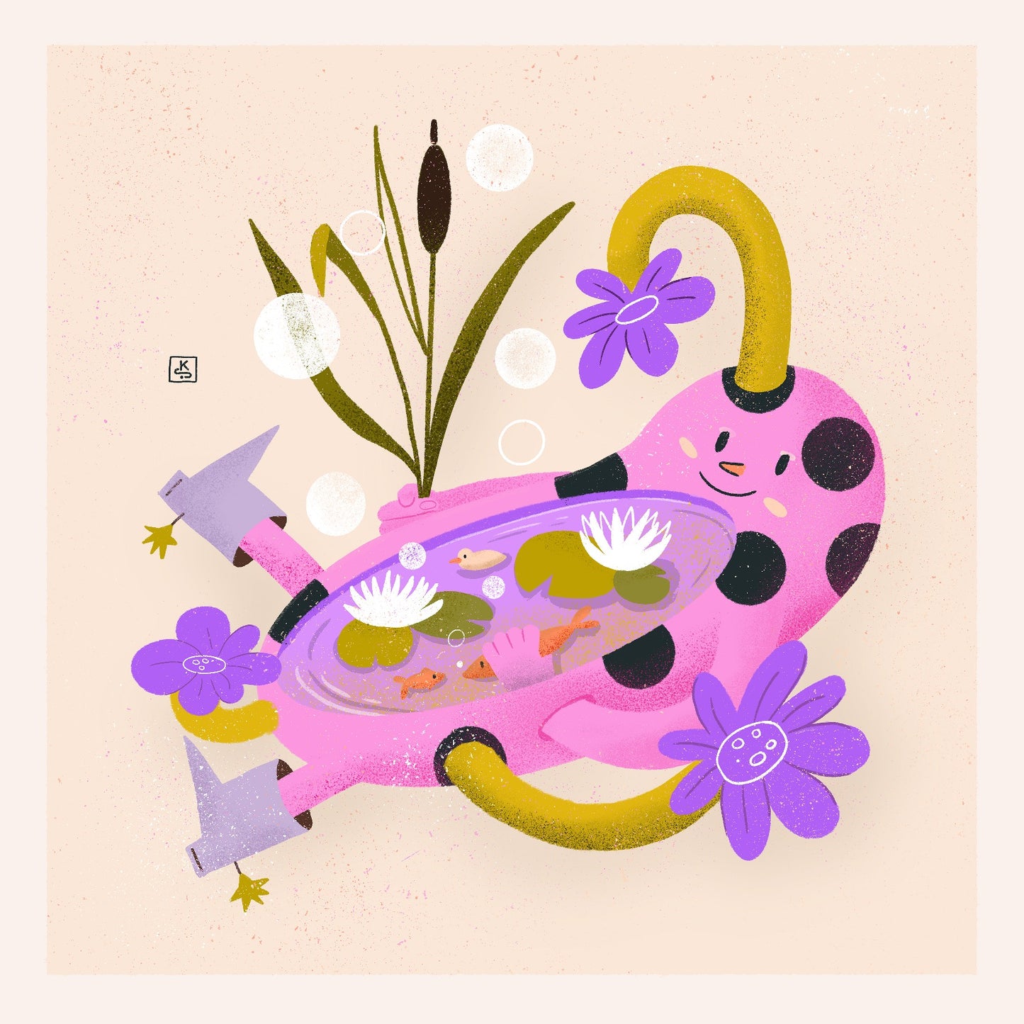 Well-functioning pond