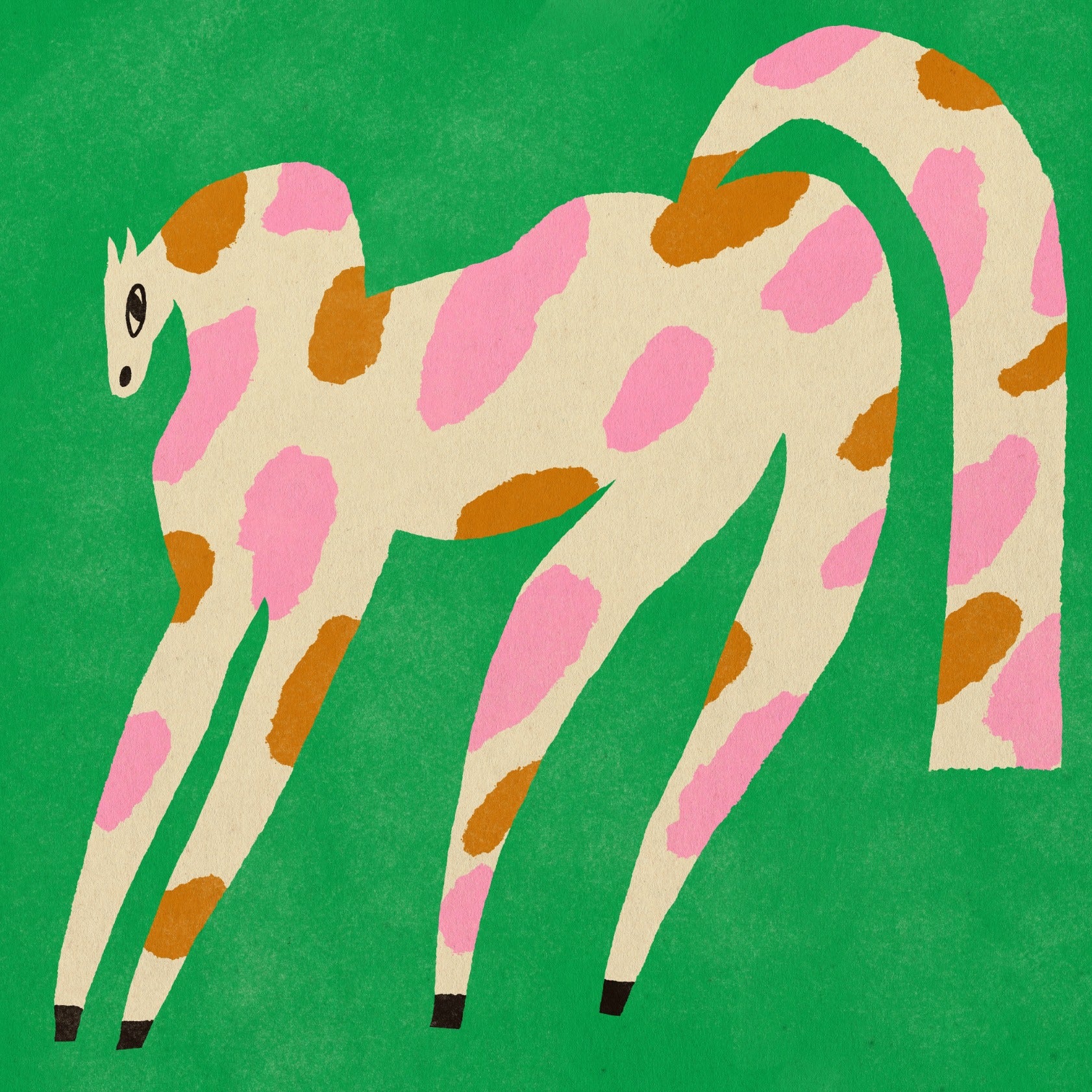 Strawberry Caramel Spotted Horse